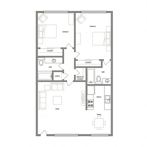 Floor plan Malaga
