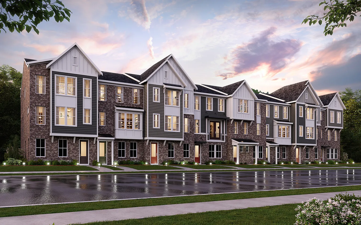 Meridian Plan, Townes at Grand Park Village photo 1