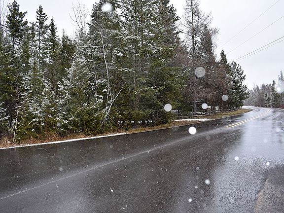 Paved, county maintained