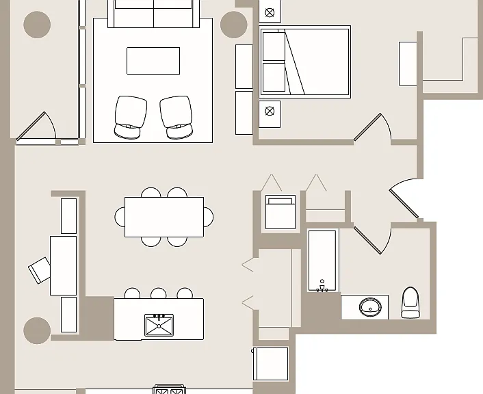 H floor plan SoNo East
