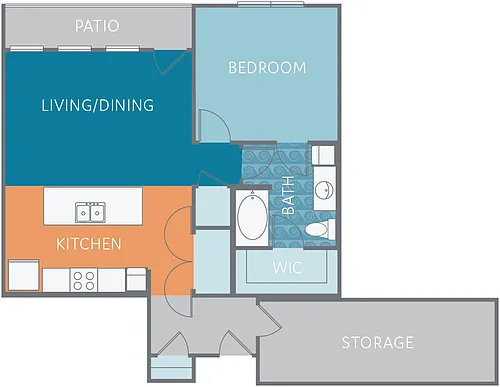 Floor plan THE AVALON LOWER