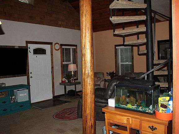 Vintage spiral staircase