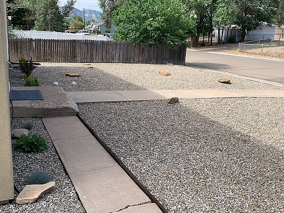 Front Xeriscaped Yard
