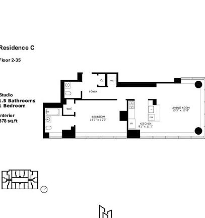 2nd image of 1113 York Ave APT 14C