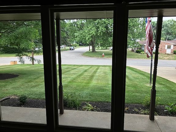 Front porch interior view