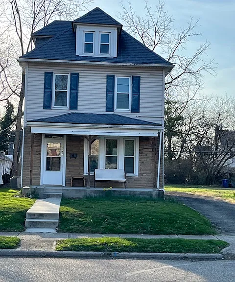 Front View of Property, Private, double-lot. Weekly Mowing (April-October). 3rd Floor semi-finished attic