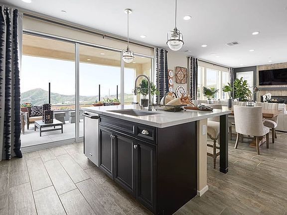 Sola At Skyline Plan 3 Model Home Kitchen