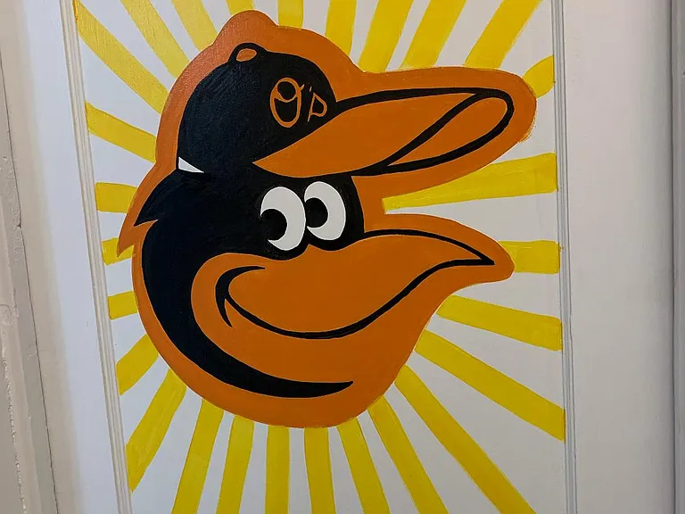 This is the Baltimore Orioles Room