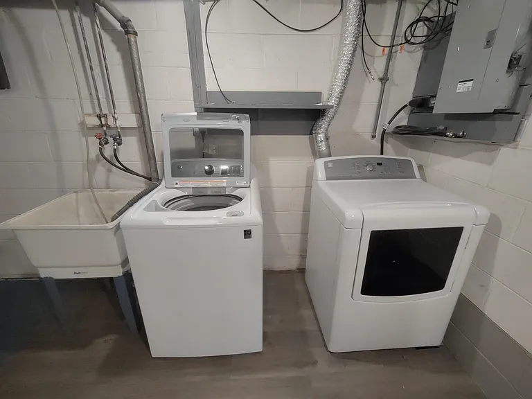 Washer and Dry Unit in Lower Level