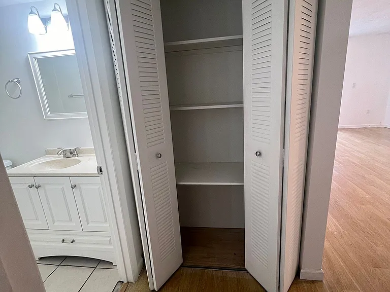 Extra linens closet / storage.