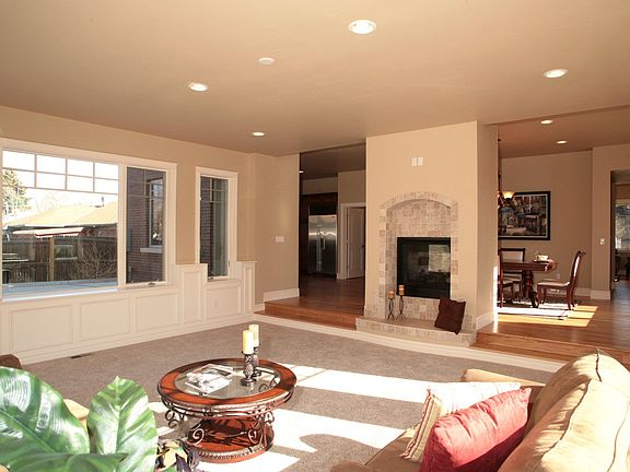 Family Room Filled with Sun