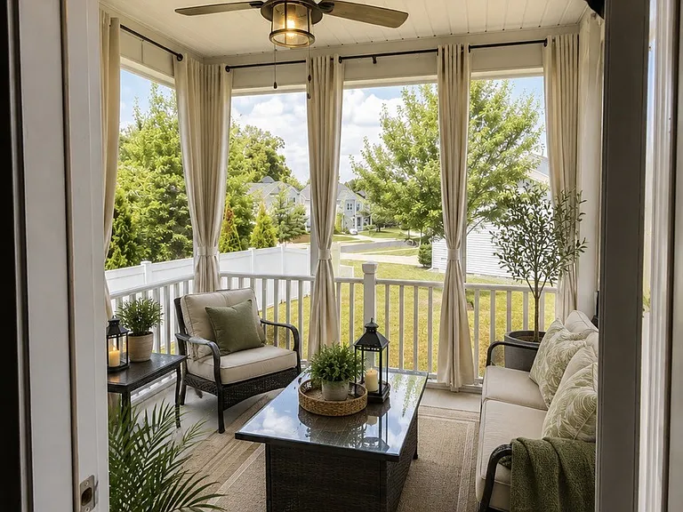 Screened in Patio.