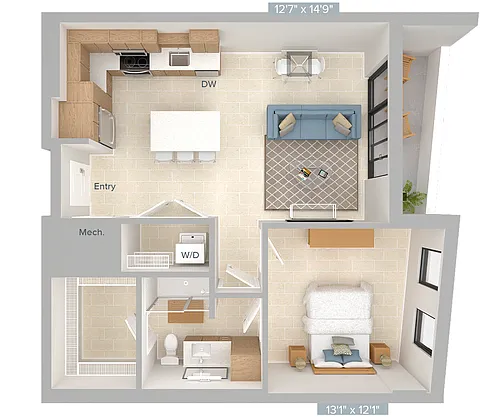 Floor plan A3-786