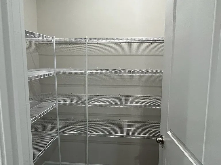 Huge walk-in pantry