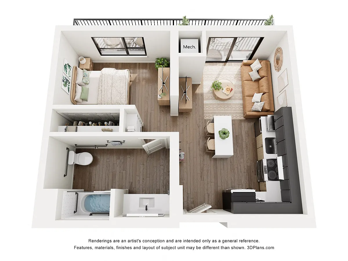 Floor plan SA1