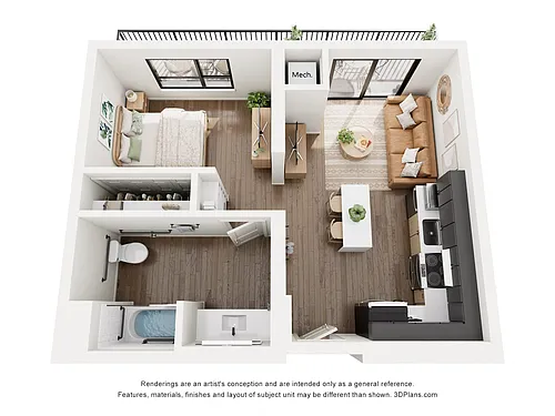 Floor plan SA1