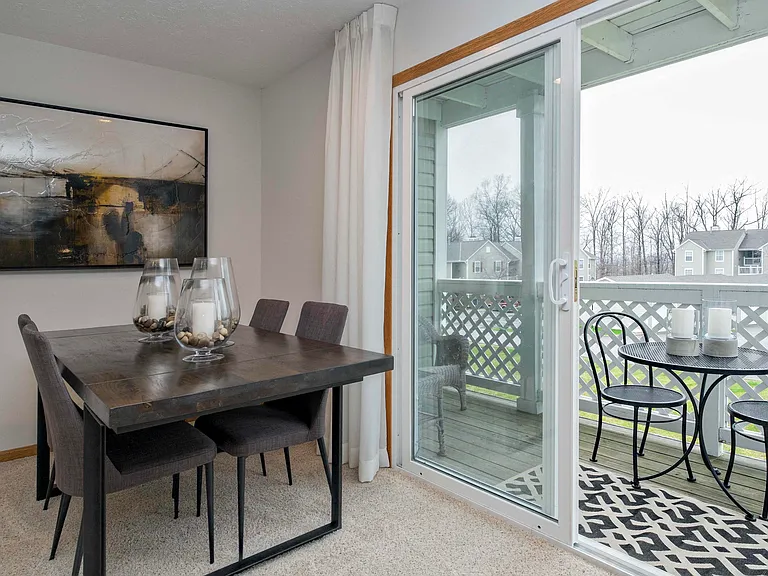 All Apartments include Patio or Balcony