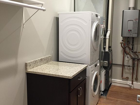 Washer/Dryer, HVAC and on-deman hot water