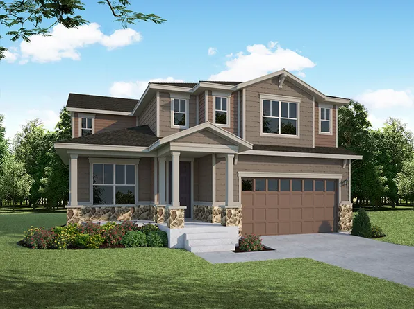 Plan C407 Plan, Sterling Ranch Homestead 80s