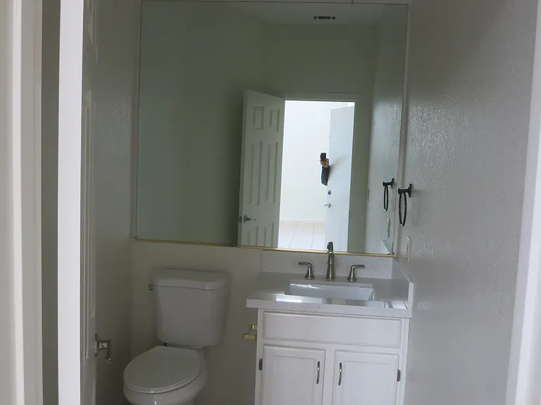Half bath on the main level