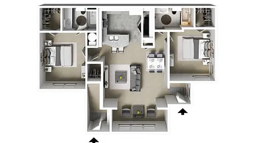 Floor plan B8