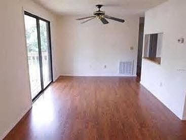 Floor in living and in Dining Room