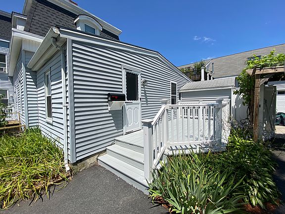 Private deck for this unit. Entry door into unit.