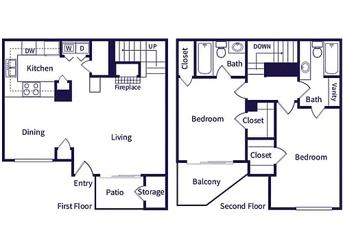 Floor plan B2T