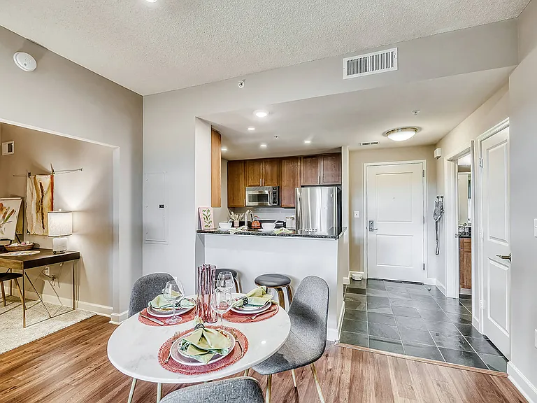 Defined dining space