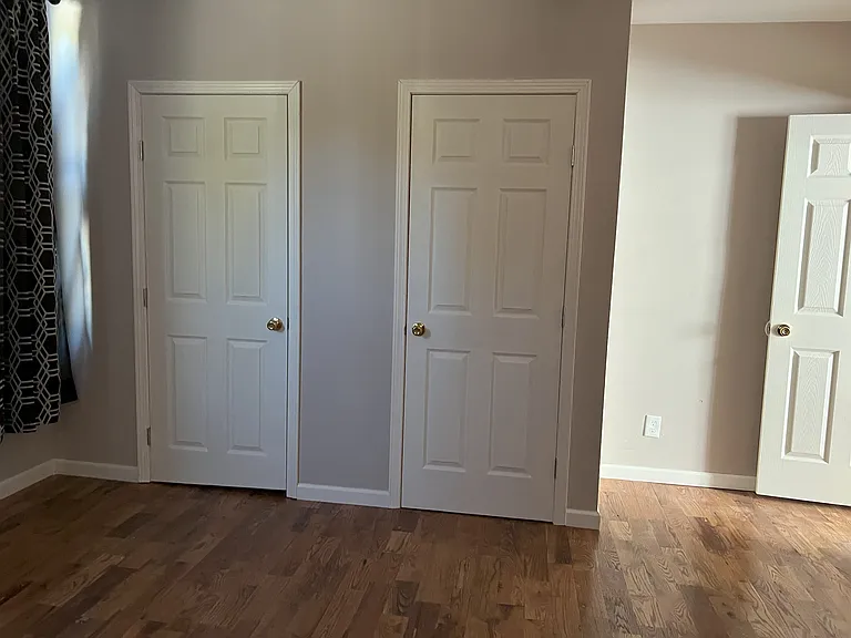 closets in bedroom