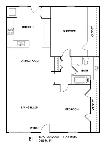 Floor plan B1