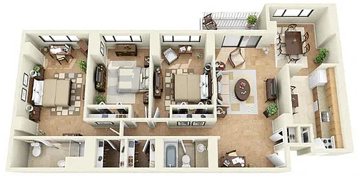 Floor plan MONTGOMERY
