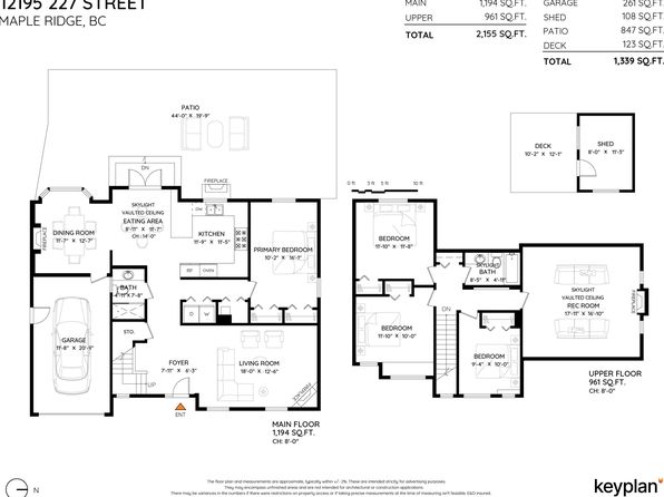12195 227th St, Maple Ridge, BC V2X 6J6