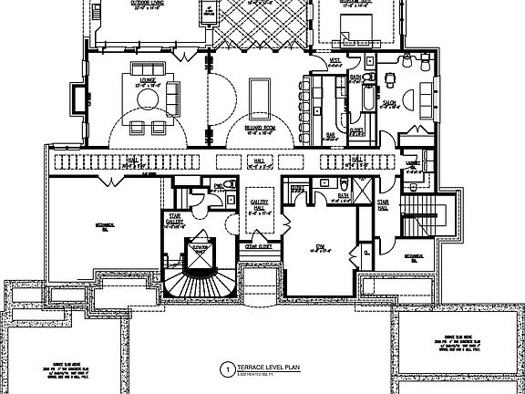 Proposed Terrace Level Plan