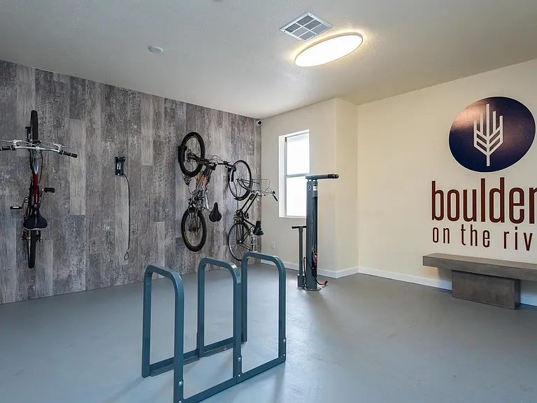Boulders on the River | Bike Repair and Storage