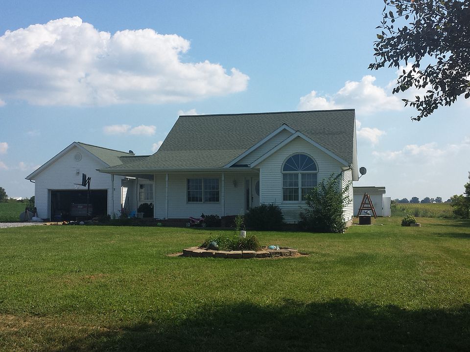 Front view from the road