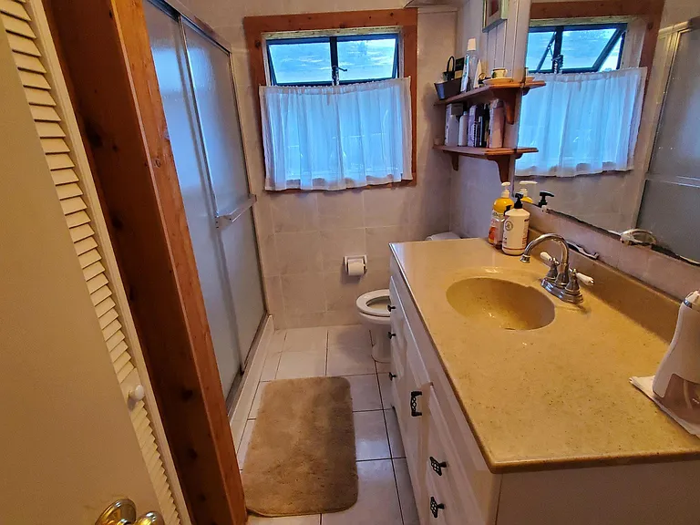 Bathroom. Shower on left.