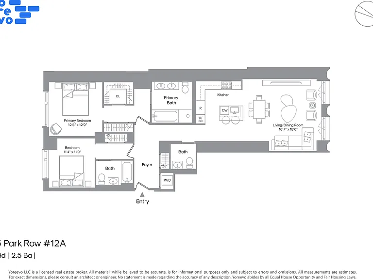 25 Park Row #12A — Photo 2