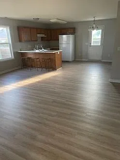 Open Concept living room and kitchen