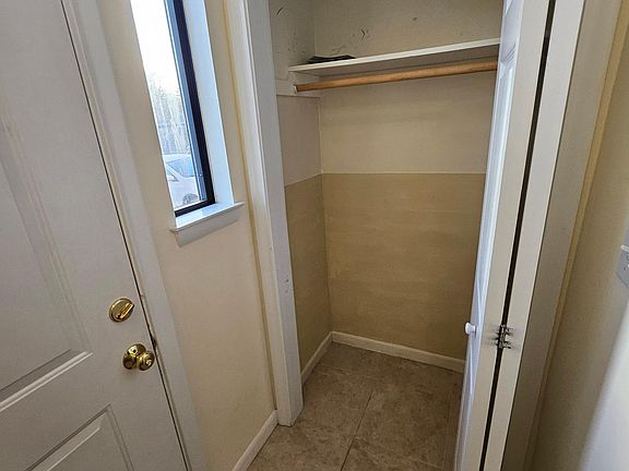 Closet at Entrance
