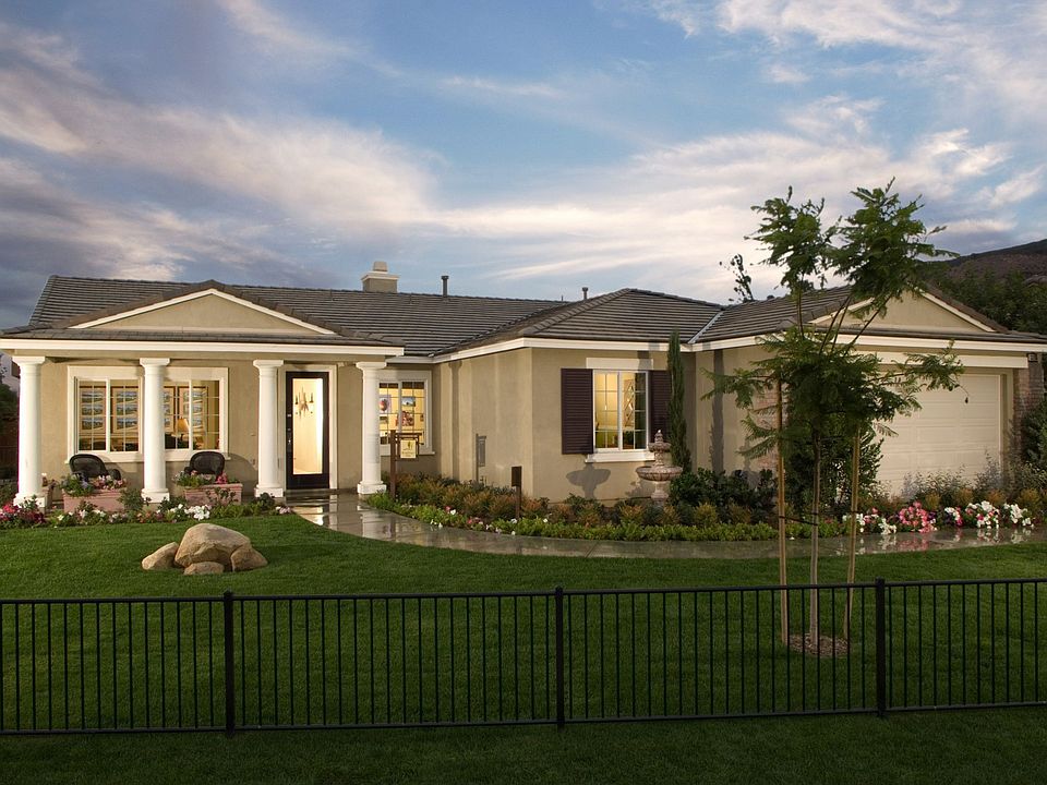 Exterior of model home