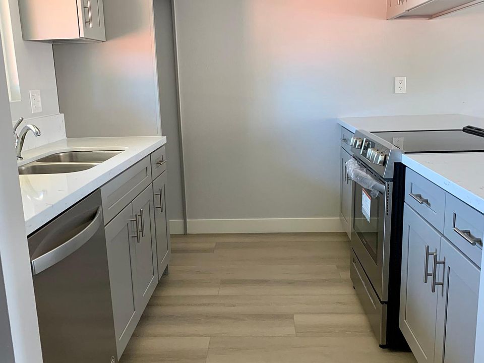 New kitchen with solid maple cabinets and stainless steel appliances