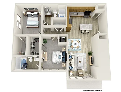 Floor plan B2G