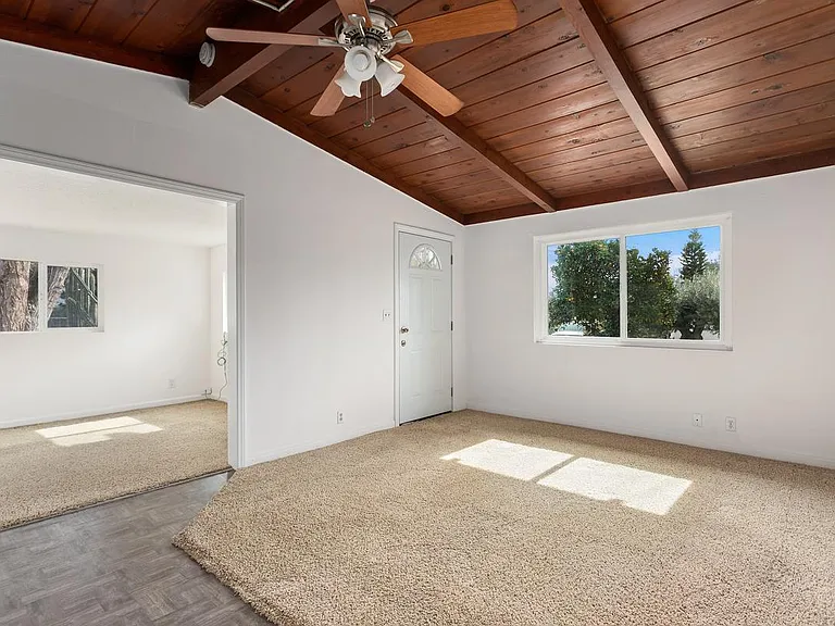 Living Room + Entry to Office