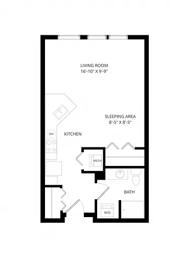 Floor plan Vim Vigor Zest