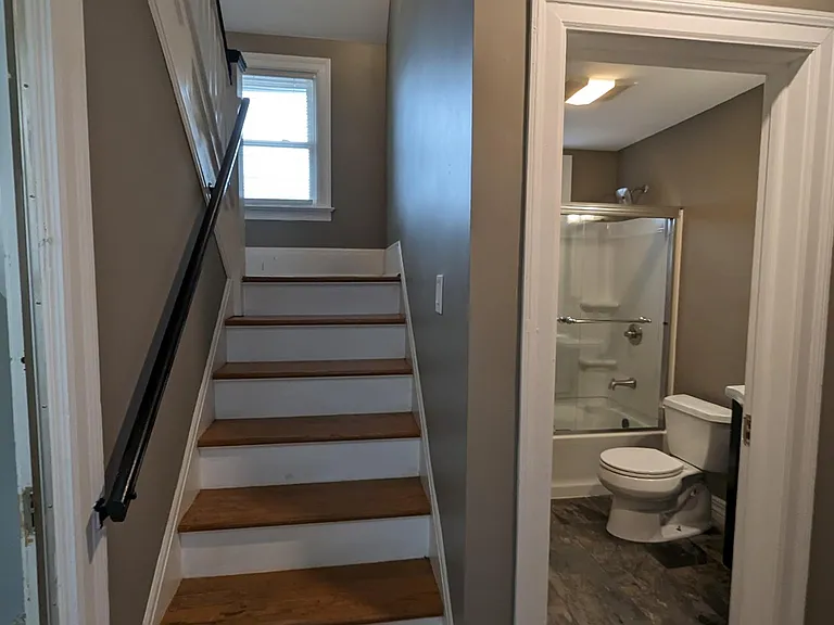 Stairs going upstairs