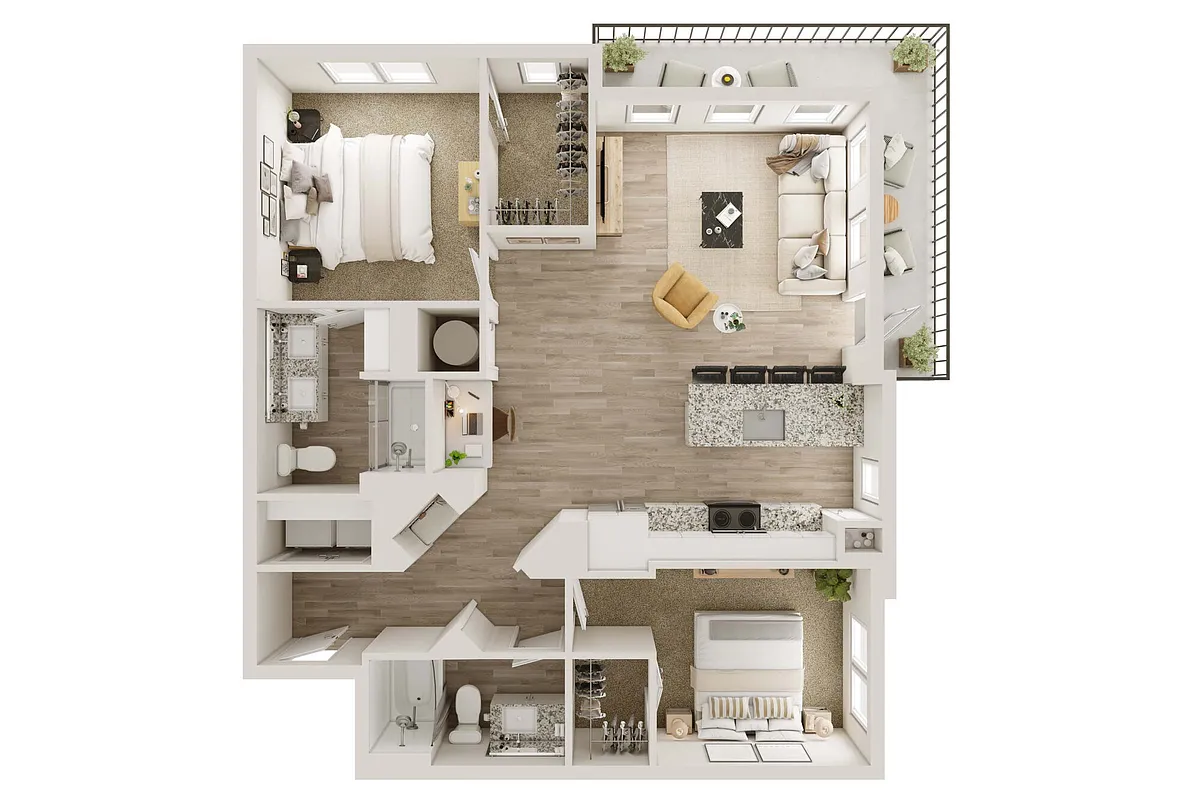 Floor plan B2