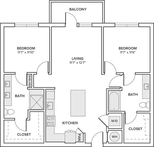 Floor plan B01