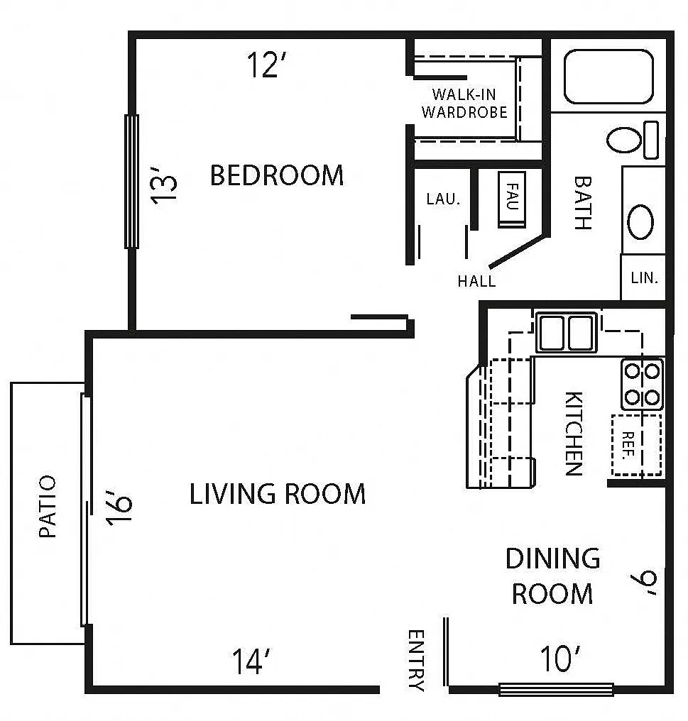 Floor plan Alder