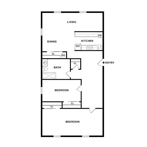 Floor plan Deschutes